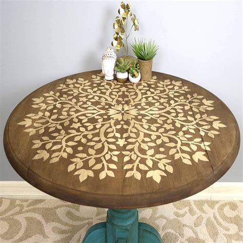 Tree of Life Mandala Stencil for Walls – Wall Stencil Mandala ...