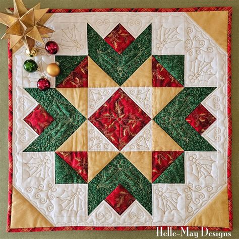 Image result for Square Christmas Table Topper Tutorial