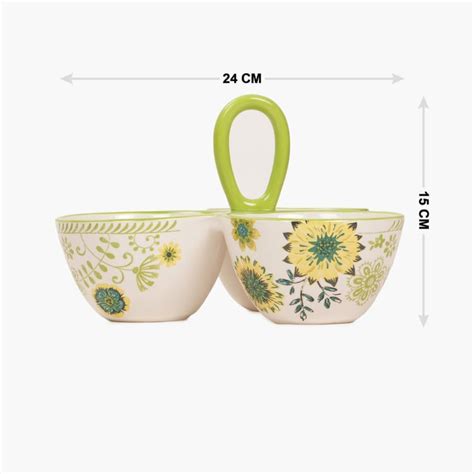 Buy Lorenza 3 Part Divided Bowl from Home Centre at just INR 1295.0