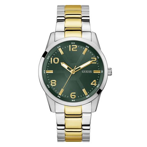 Guess Monte Green Round Dial Quartz Analog Analog Men Watch - GW0804G4 ...