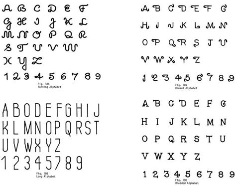 Cattle Brand Alphabet Font