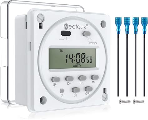 Neoteck 12V Digital Timer Switch 16A Programmable India | Ubuy