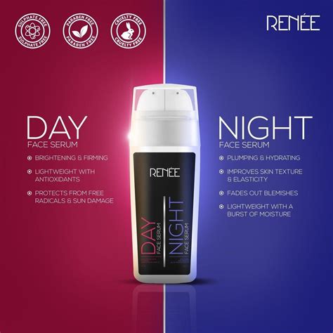 RENEE Day & Night 2-In-1 Face Serum 30ml