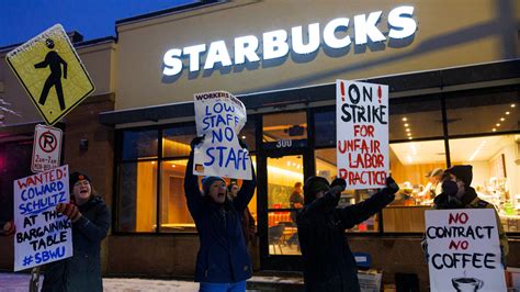 Starbucks Union Strikes at Dozens of Stores as Talks Stall - The New ...