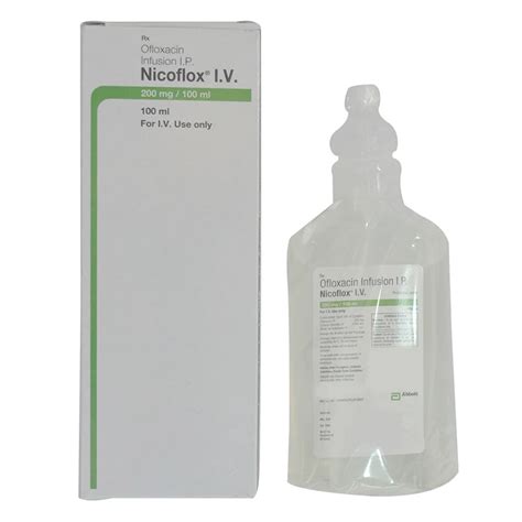 Nicoflox I.V. | Uses, Side Effects, Price | Apollo Pharmacy