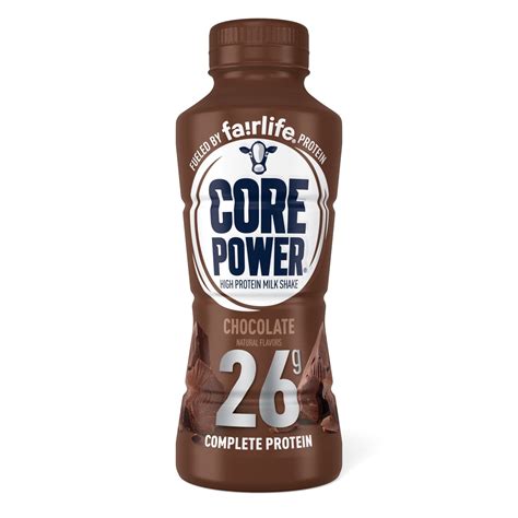 Core Power Complete Protein by Fairlife, 26G Chocolate Protein Shake ...