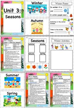Image result for Seasons Lesson