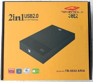 TERABYTE 2 in 1 hard draive casing external hdd 3.5 inch EXTERNAL HARD ...