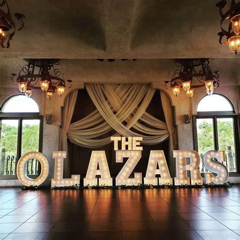 Marquee Letter Rental Austin TX | Light-Up Letters for Events