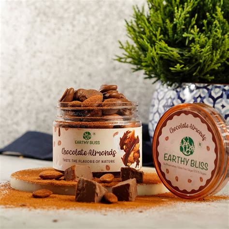 Chocolate Almonds – Earthy Bliss