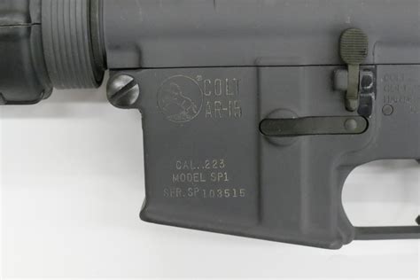 Colt AR-15 Model SP1 Calibre .223 Semi Automatic Rifle | #4628560659