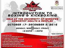 Canadian Fighting Center Winnipeg KickBoxing Muay Thai  