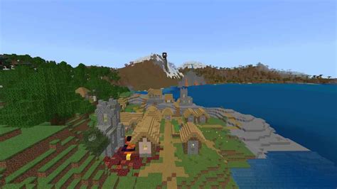Image result for Best Minecraft Seeds Java Village