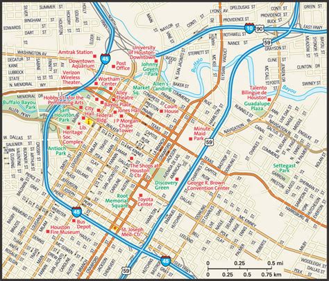 Okc Downtown Map