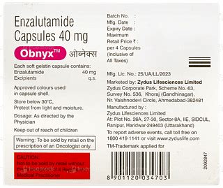Obnyx 40 Mg Capsule 4 - Uses, Side Effects, Dosage, Price | Truemeds