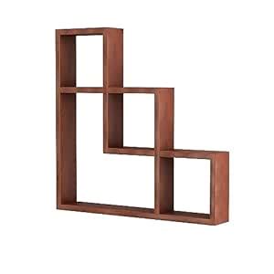Premium Sheesham Solid Wood L Shaped Wall Shalves | Camera Wall Shelf ...