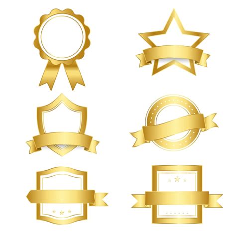 Golden badge Images - Free Download on Freepik