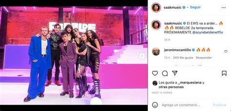 ‘Rebelde’ de Netflix confirma su segunda temporada