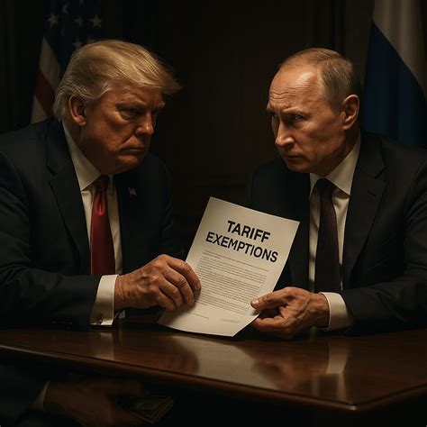 Is Trump Helping Putin for Profit? The Shocking Truth Behind Tariff ...