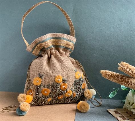 Buy Handcrafted Potli Bags for Women at Dhaaga Life