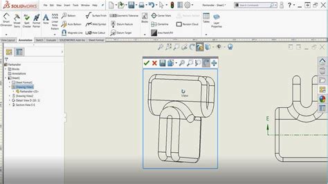 Image result for SolidWorks Drawing Rotate View