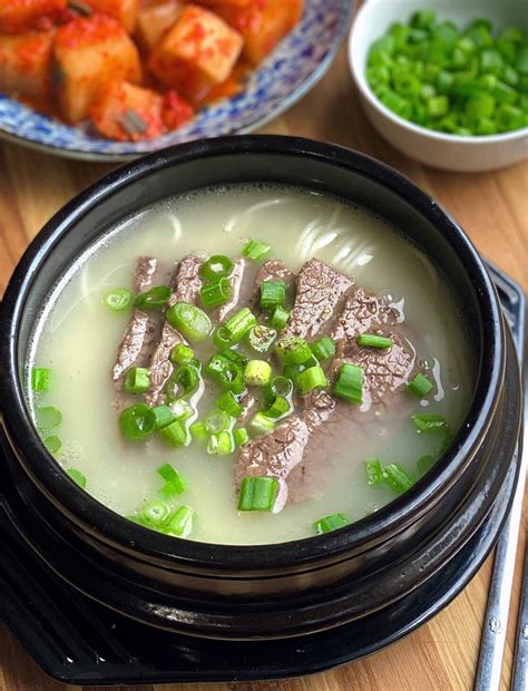 Easy 1 Hour Seolleongtang- Korean Ox Bone Soup