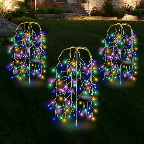 Solar Lights Outdoor Waterproof Garden Light Solar Powered for Yard ...