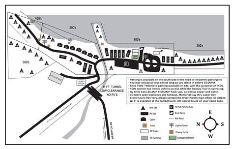 Campground Map - Harpers Ferry Campground - River Riders