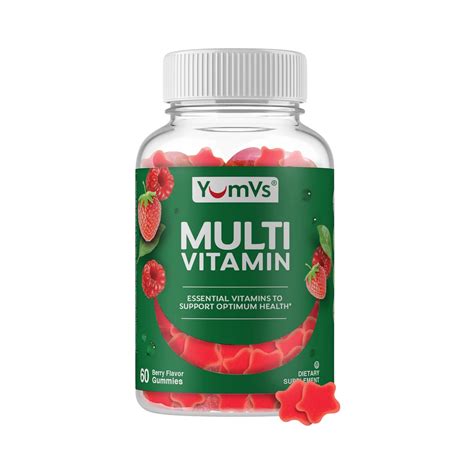 YumVs, Multi Vitamin, Berry Flavor, 60 Gummies – Maple Herbs