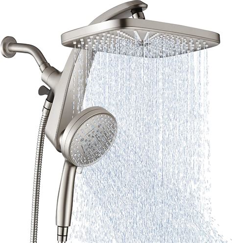 High Pressure Rain Shower Head: Upgrade Shower Heads with Handheld ...