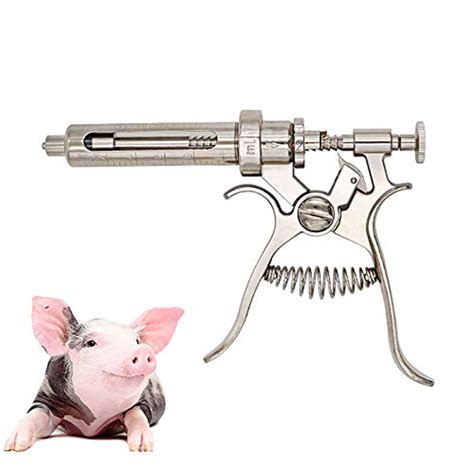 Continuous Livestock Injection Semi Automatic Injector Syringe ...