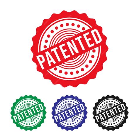 Patented Stamp Vector 的图像结果