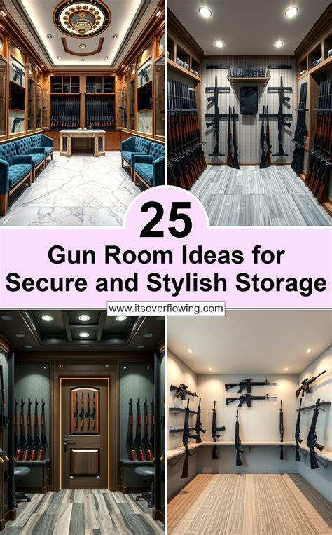 25 Gun Room Ideas for Secure and Stylish Storage