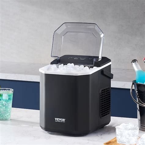 VEVOR 1.8 LBS Storage Ice Maker 26-lb Ice Per day Bullet Ice Maker ...