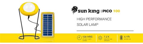 Sun King Pico 100 Portable Solar Emergency Light : Amazon.in: Sports ...