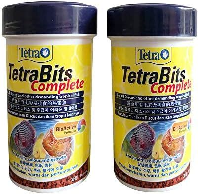 Tetra Bits Aquarium Fish Pellet Food for All Life Stages Pack of 2,30 G ...