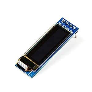 RedPrad - 0.91" inch 128x32 IIC OLED Display - Blue - SSD1306 Driver ...