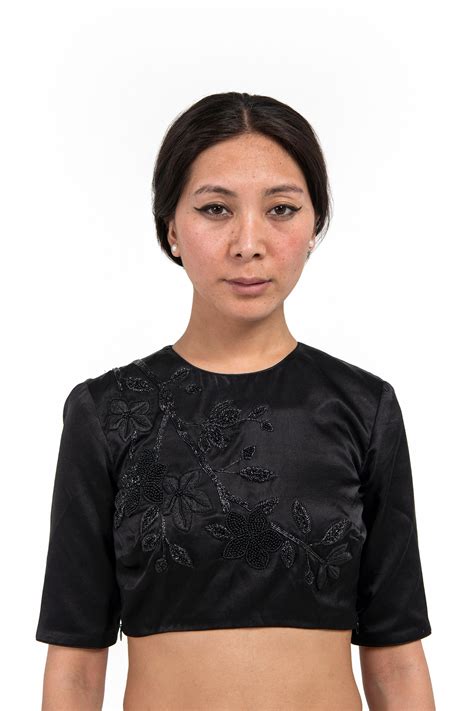 Raw Mango - Kado Black Blouse - Elahe