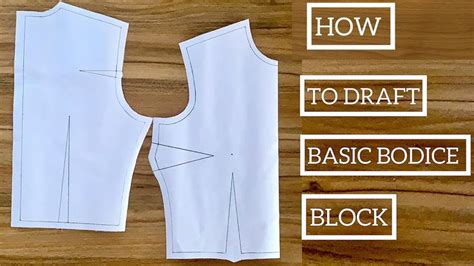 Image result for Bodice Block Pattern Making
