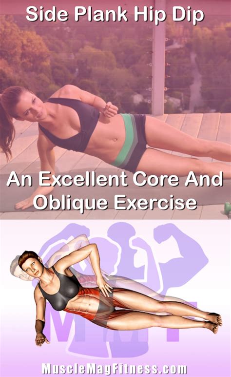 Side Plank Hip Dip: Excellent Core And Oblique Exercise
