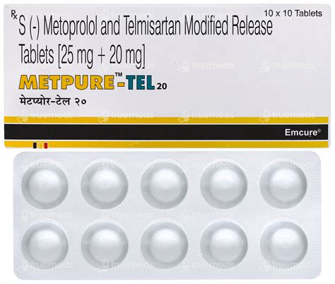 Metpure Tel 20/25 MG Er | Order Metpure Tel 20/25 MG Tablet Er Online ...