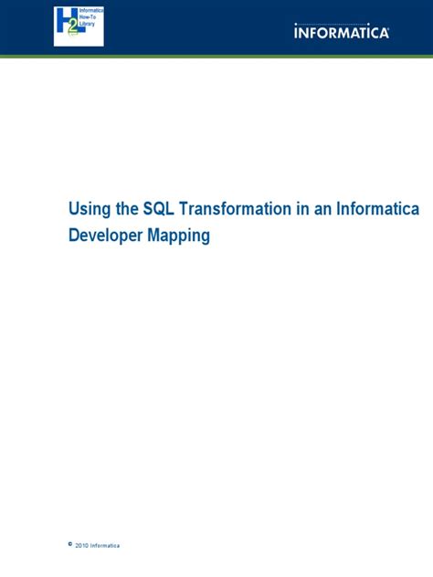 Image result for SQL Transformation Informatica