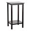 Paxton Wooden Accent Table Black | At Home