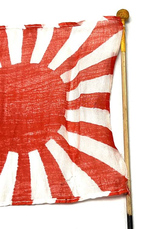 WW2 Japanese Navy Rising Sun Flag Small - Enemy Militaria