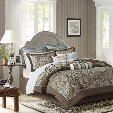Amazon.com: Madison Park Aubrey Cozy Comforter Set, Faux Silk Jacquard ...