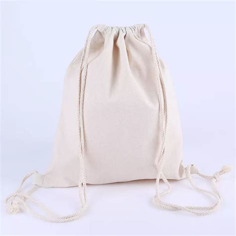 Image result for Canvas Drawstring Backpack