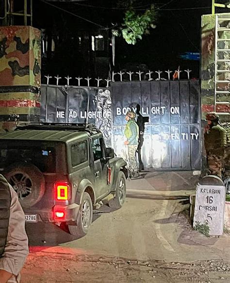 Terror Attack On IAF Convoy In Poonch- In Pics