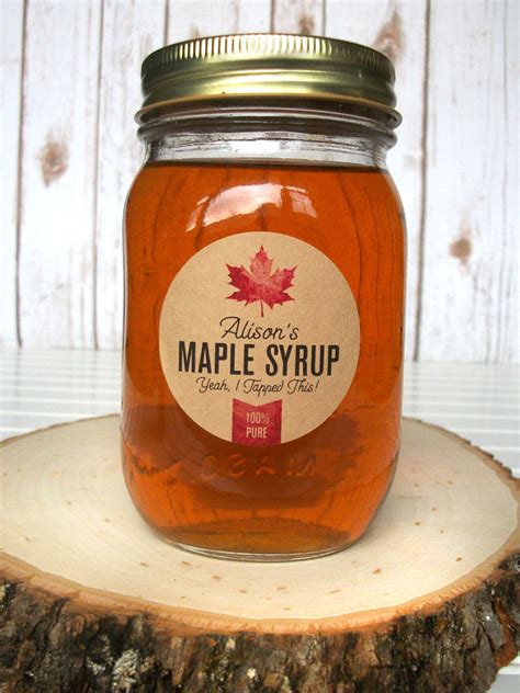 Image result for Maple Syrup Bottle Labels