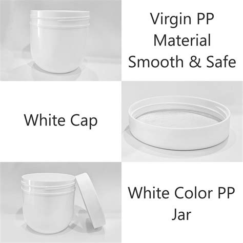 PREMIUM WHITE COLOR PP YOGURT JAR WITH WHITE CAP |200gm| [ZMJ58 ...
