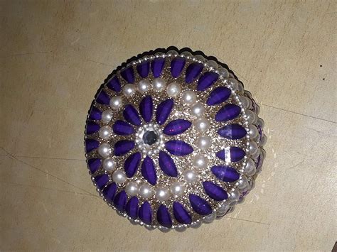 Buy Sindoor Dani Stone & Moti Beaded Jarkan Work | Traditional | Ethnic ...